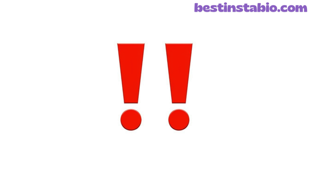 Double Exclamation Mark Emoji: Meaning, Uses & Easy Copy-Paste (‼️)