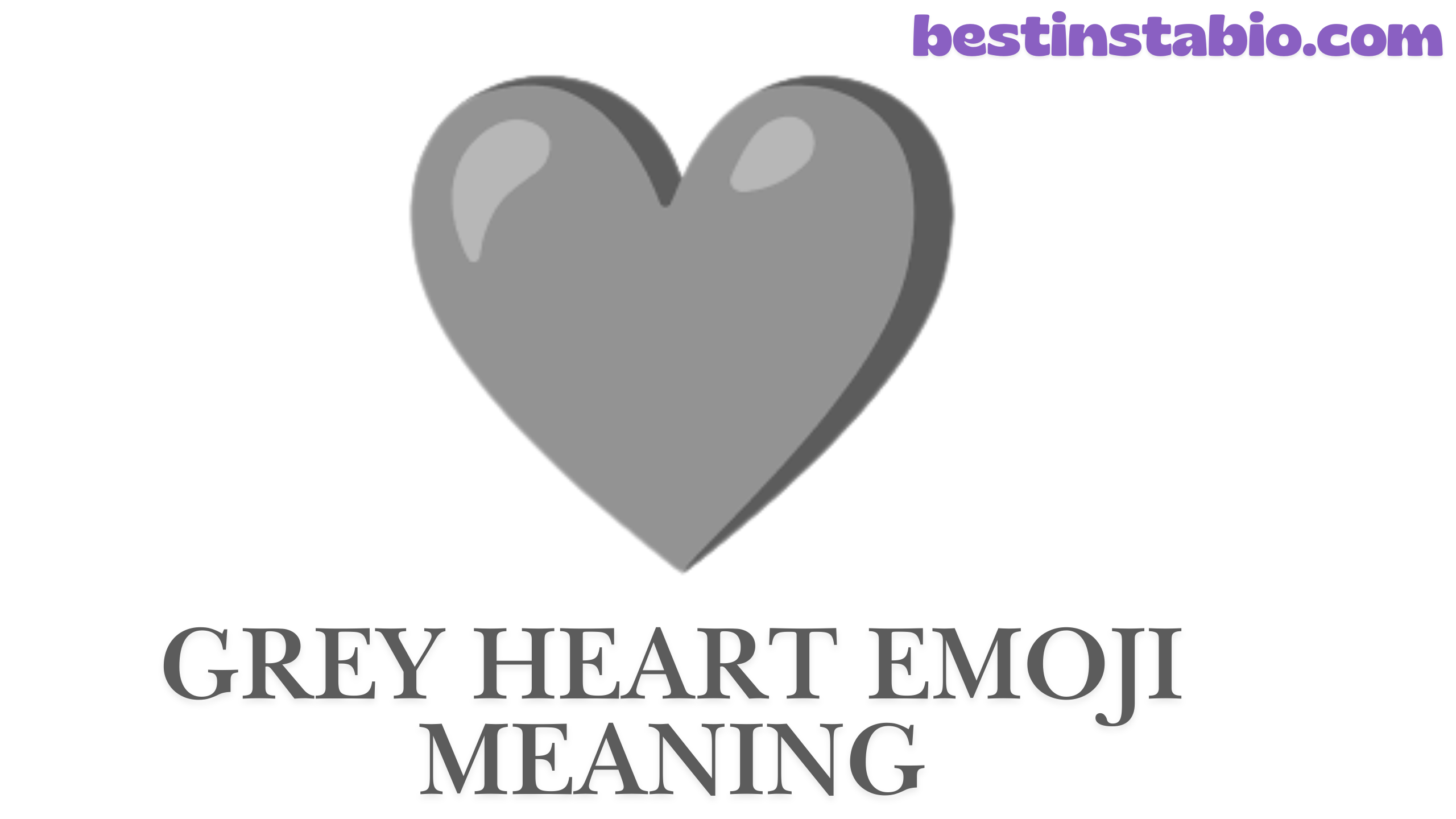 Grey Heart Emoji Meaning: What the 🩶 Really Means, Uses & Trend Guide (2025)