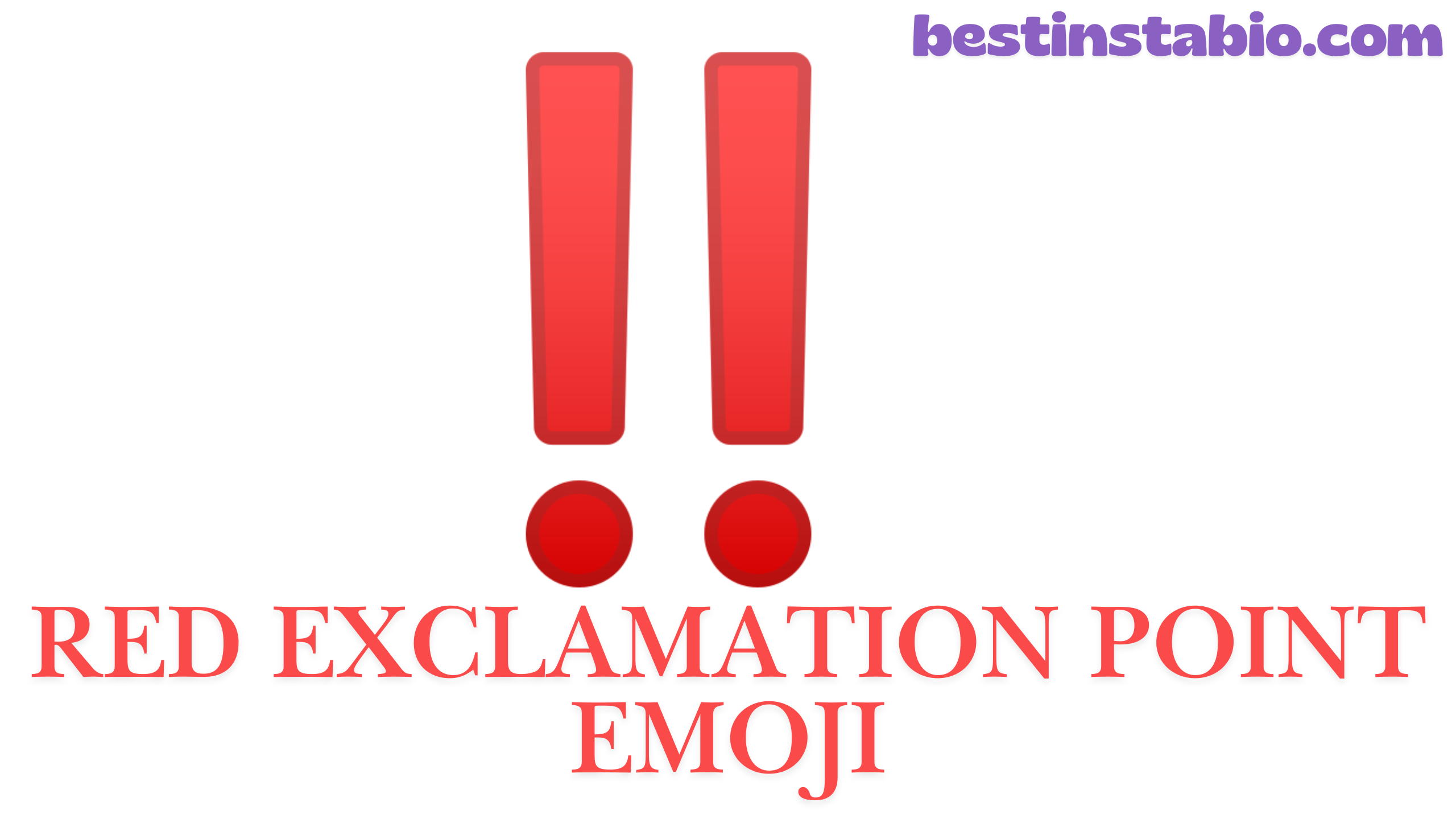 Red Exclamation Point Emoji: Meaning, Uses & Easy Copy-Paste Guide (❗)