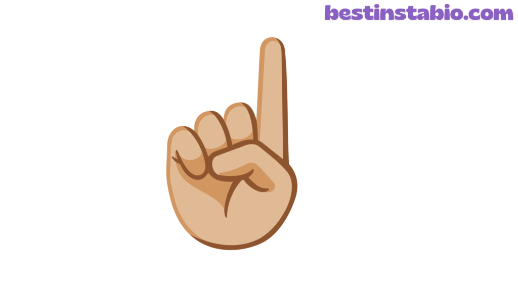 ☝️ Finger Pointing Up Emoji: Complete Meaning & Guide